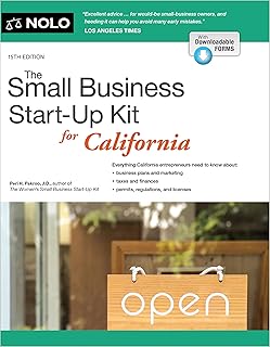 Small Business Start-Up Kit for California, The (English Edition)