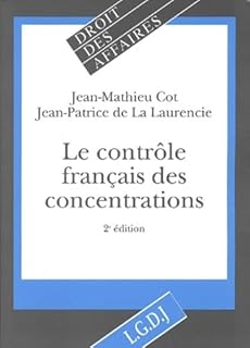 Le Contrôle français des concentrations